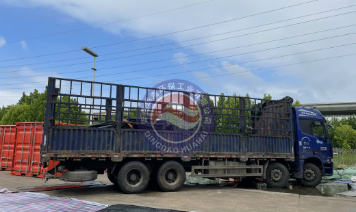 華海完成國(guó)內(nèi)客戶訂購(gòu)的橡膠水壩