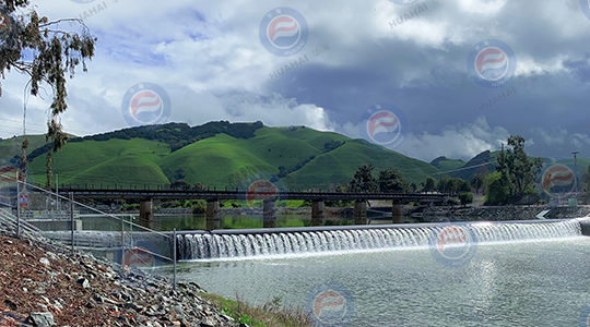 美國斜坡橡膠壩